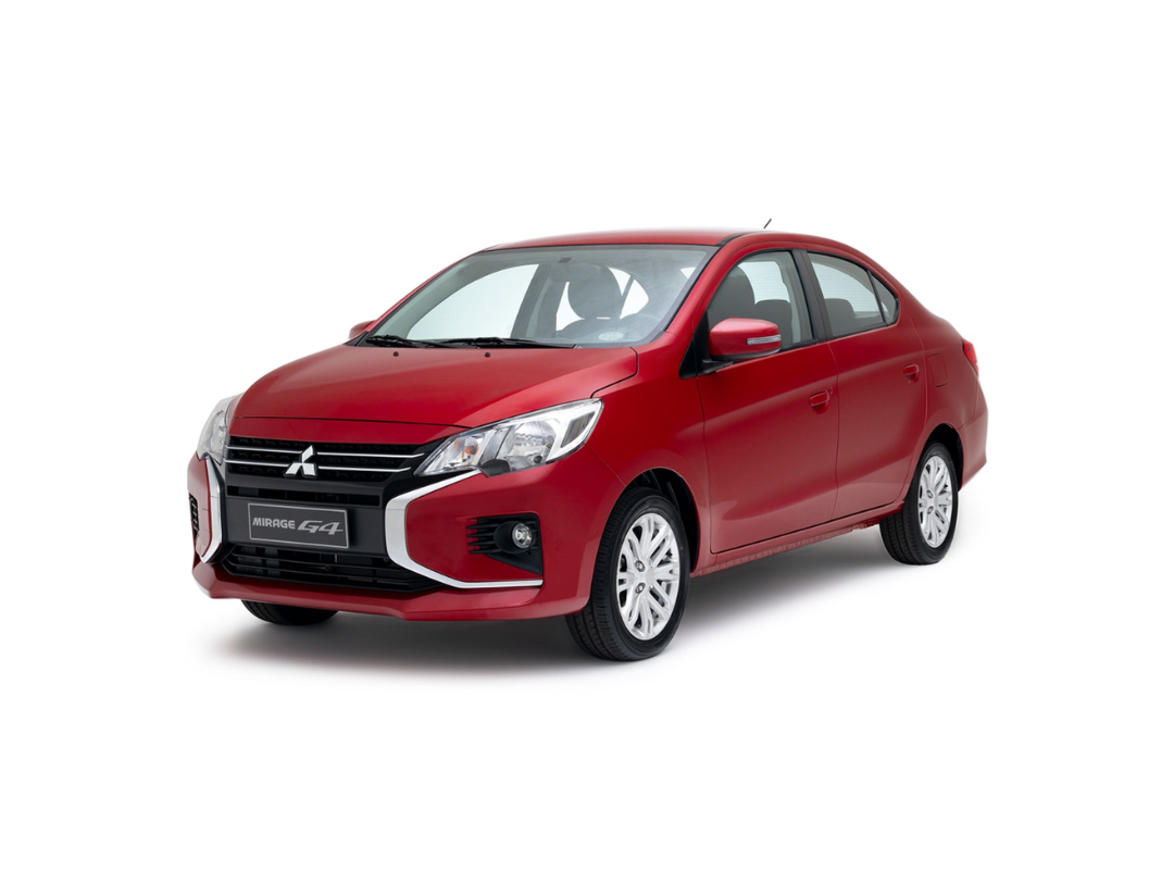 Mitsubishi Mirage Red
