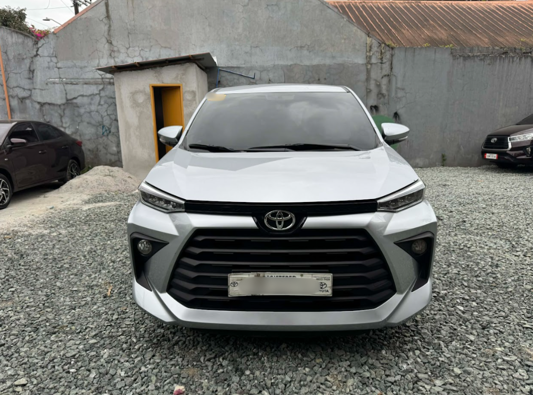 Toyota Avanza MPV Front for Rent in Marikina City